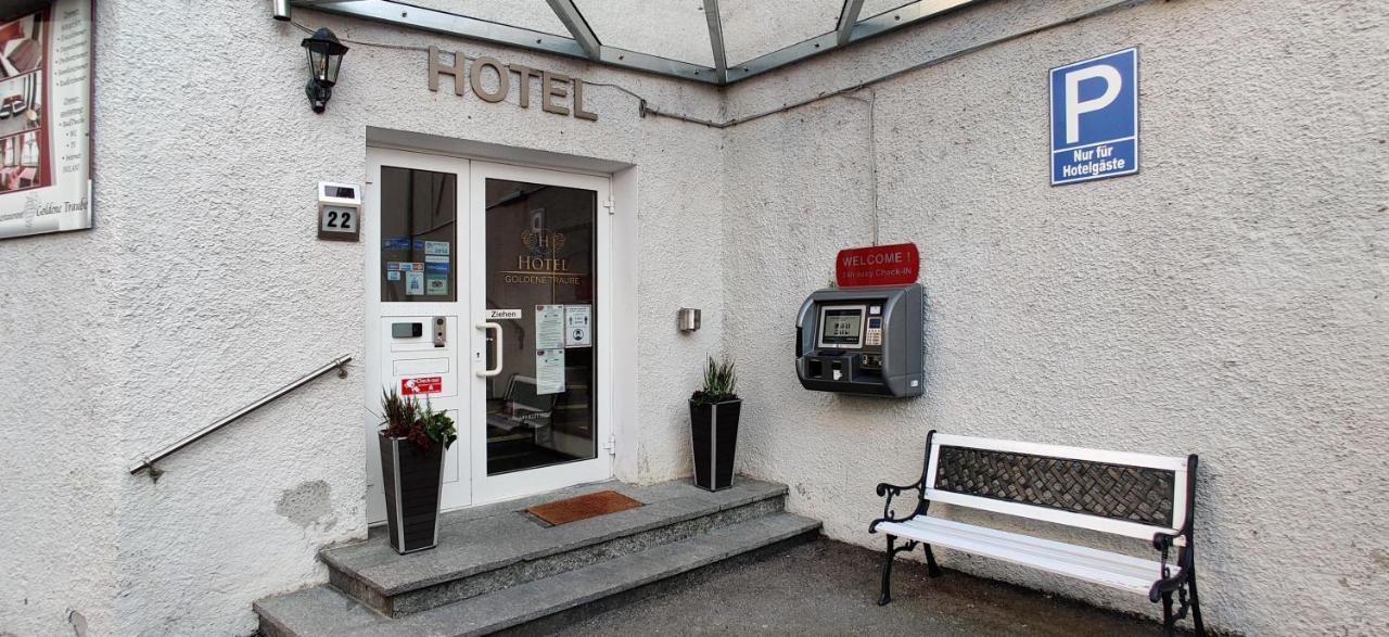 Hotel Goldene Traube Günzburg Eksteriør billede