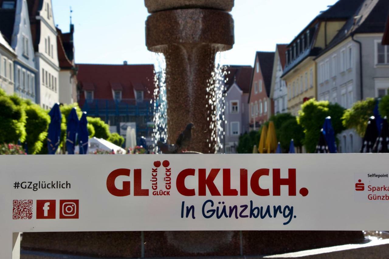 Hotel Goldene Traube Günzburg Eksteriør billede